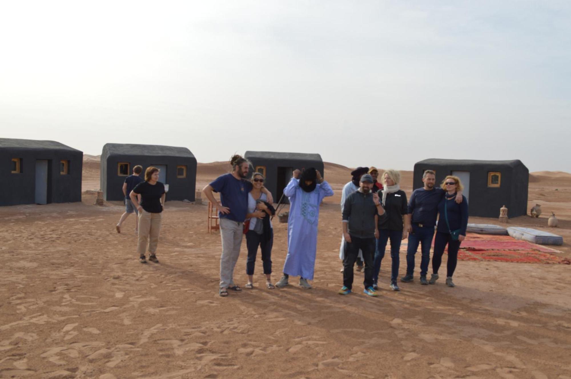 Bivouac Les Nomades Foum Zguid Exterior foto